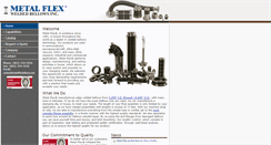 Desktop Screenshot of metalflexbellows.com
